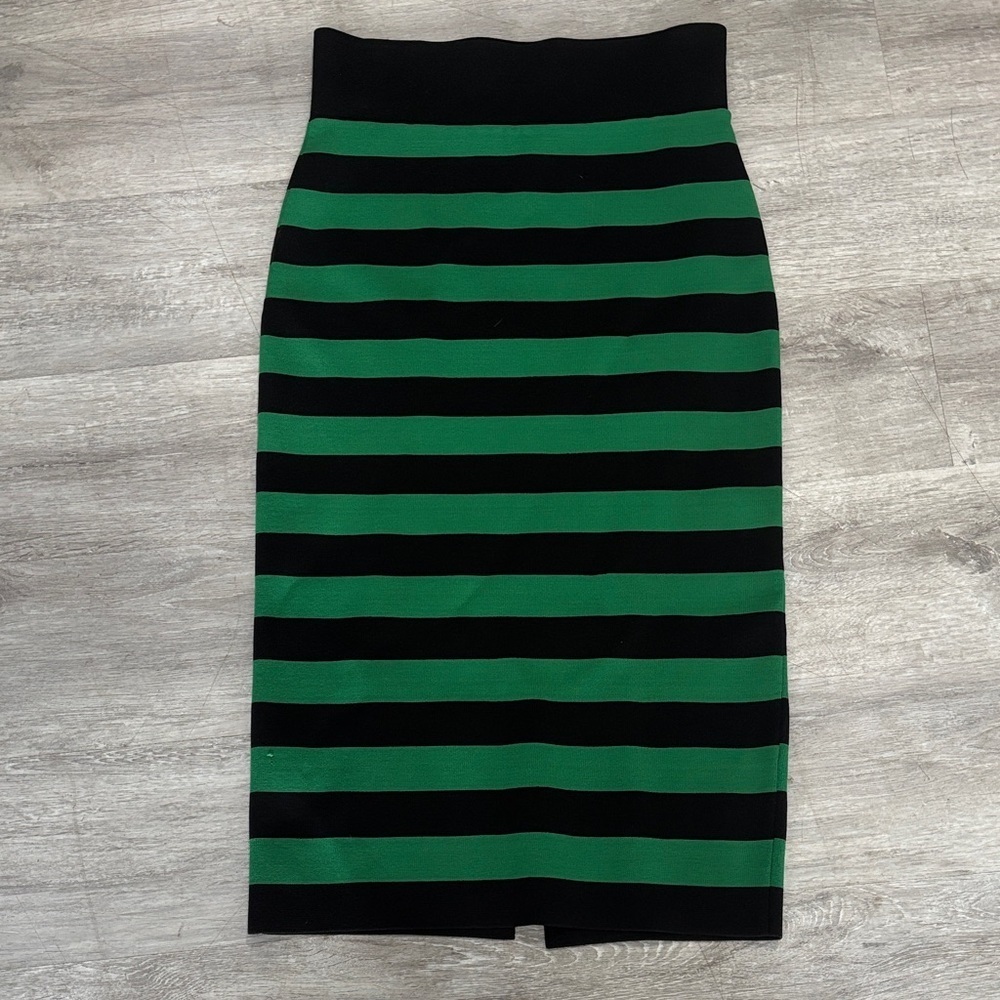 Veronica Beard Baker Striped Knit Pencil Skirt – Size Small